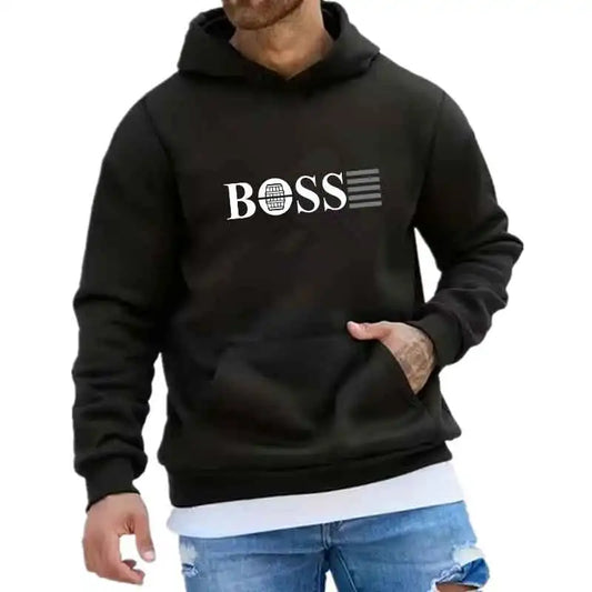 Hooded Sweatshirt for Outdoor Sports & Jogging
