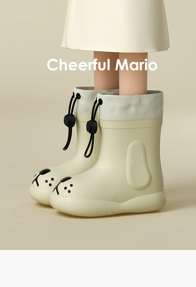 Kids Waterproof Rain Boots