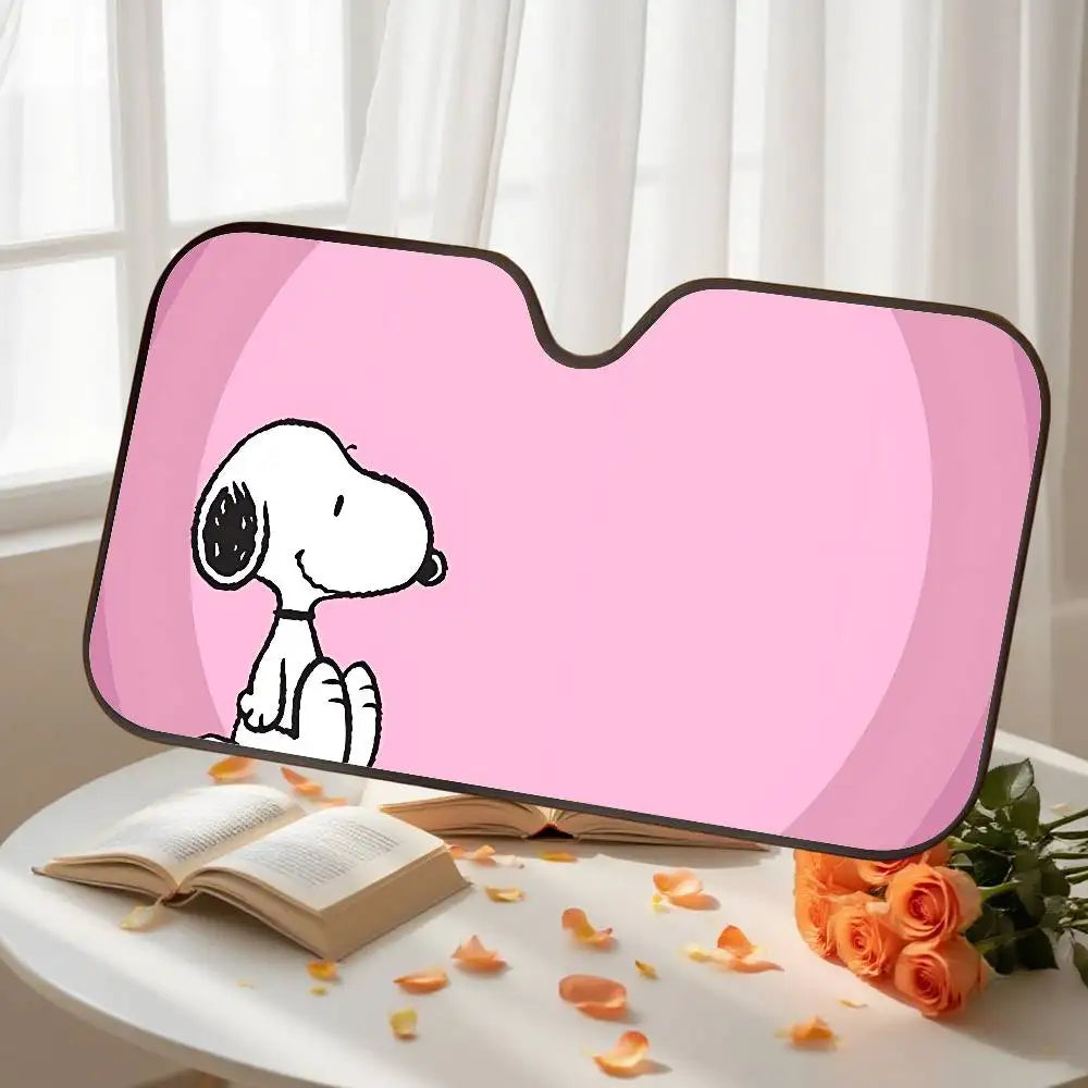 Peanuts Car Windshield Sunshade Cover