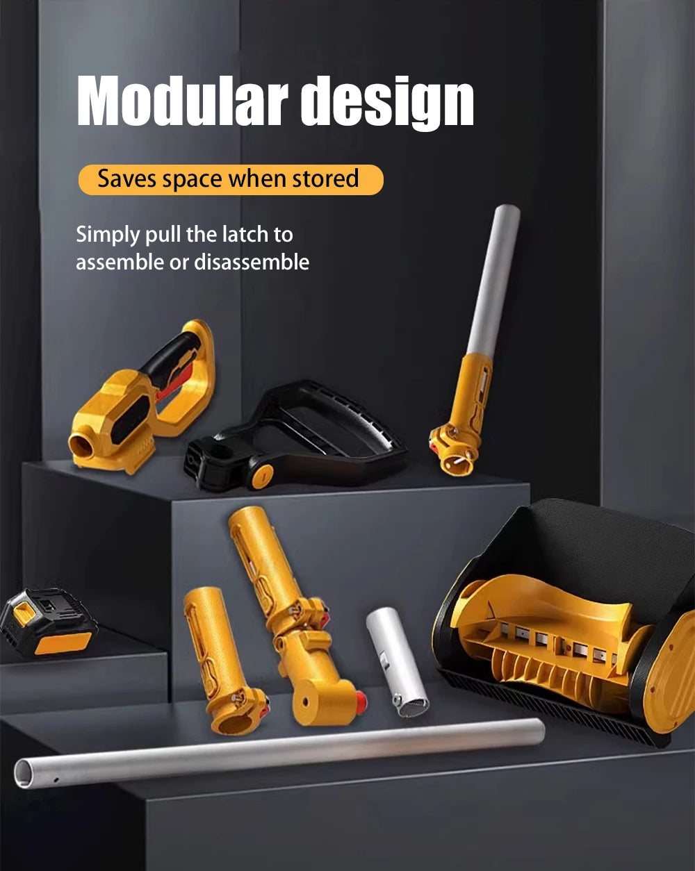 1200W Electric Battery-Powered Cordless Snow Blower