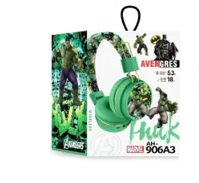 Marvel Spider-Man Bluetooth Headphones – Wireless HiFi Earbuds with Microphone