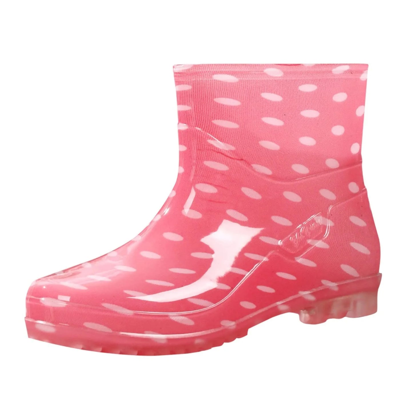 Fashionable Print Rain Boots Adult Women's Waterproof Boots Anti-slip Wear-resistant Shoes Mid-high Boot  Rain Shoes