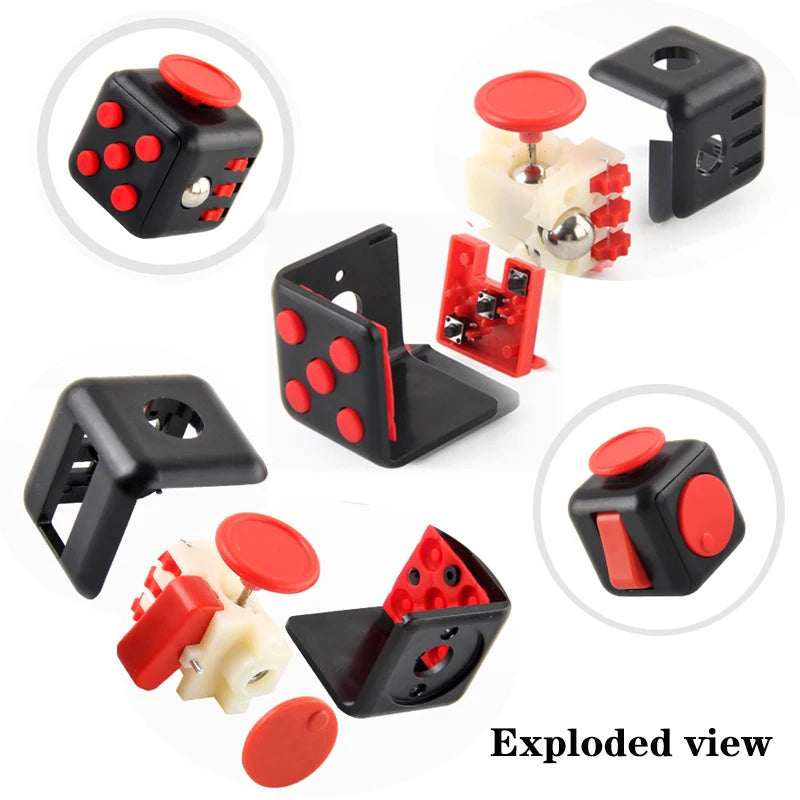 6/12 Sides Decompression Fidget Sensory Toys