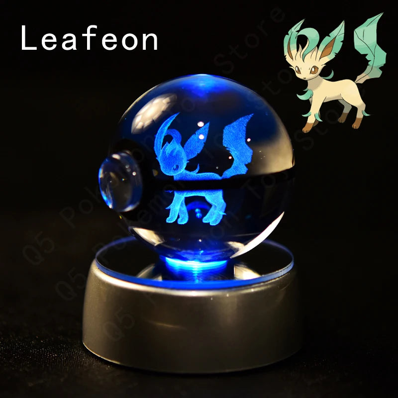 Pokémon Crystal Ball 3D Night Light