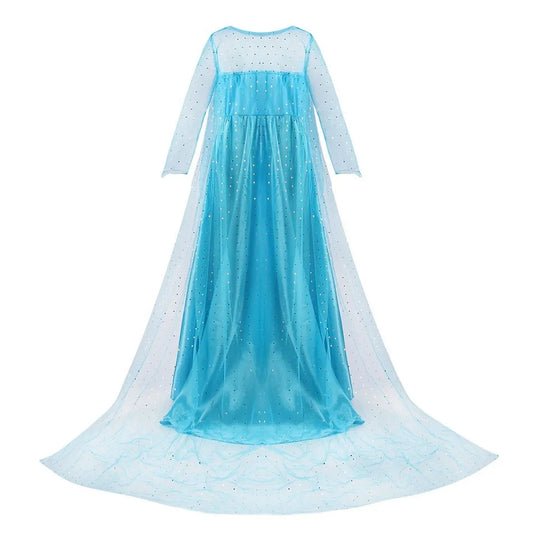 Children’s Carnival Princess Elsa Costume Dress (4+ Years)