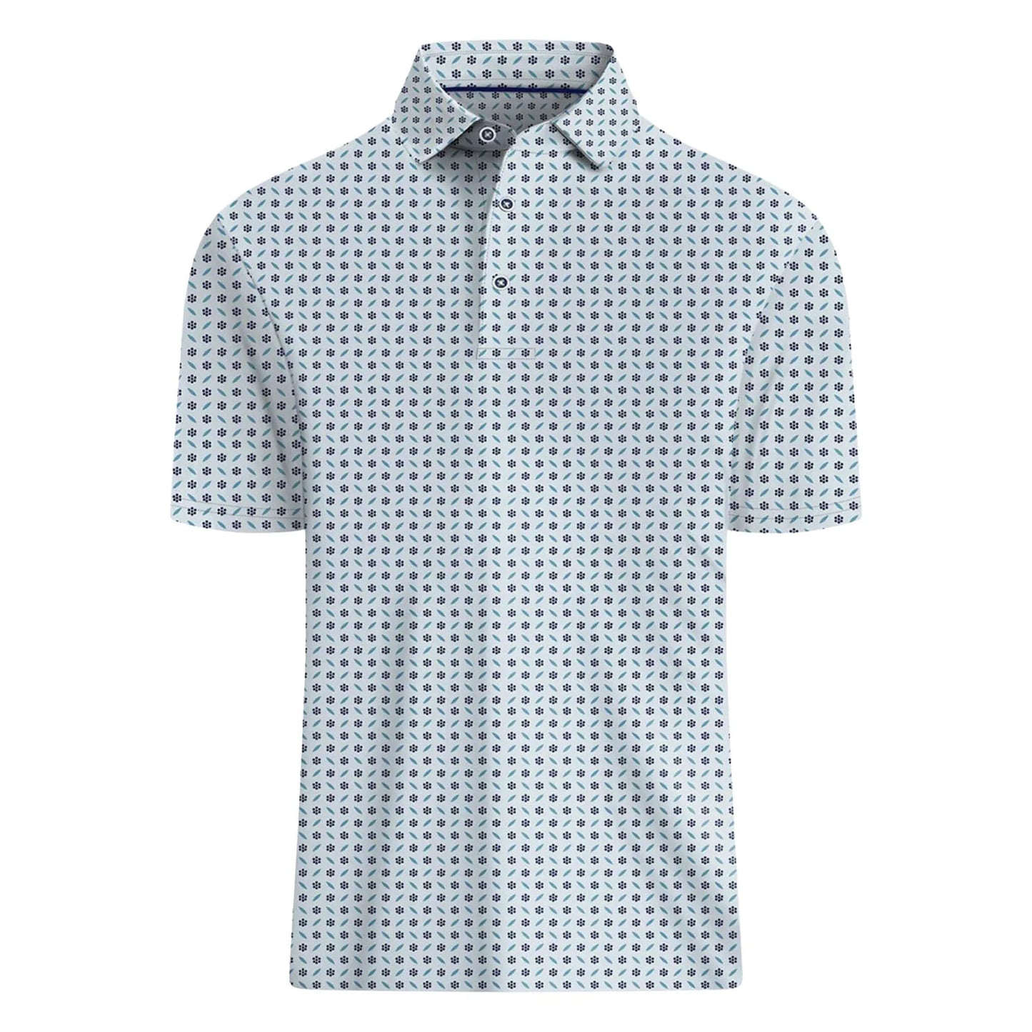 Men's Golf Tennis T-Shirt Moisture-Wicking Short Sleeve Printed Casual Sports Shirt S-6XL