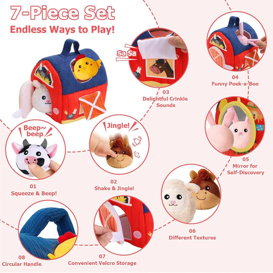 Montessori Surprise Barn Farm Animals