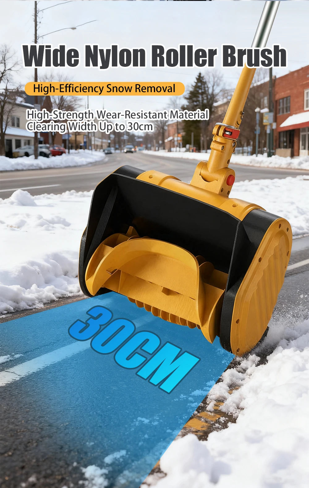 1200W Electric Battery-Powered Cordless Snow Blower