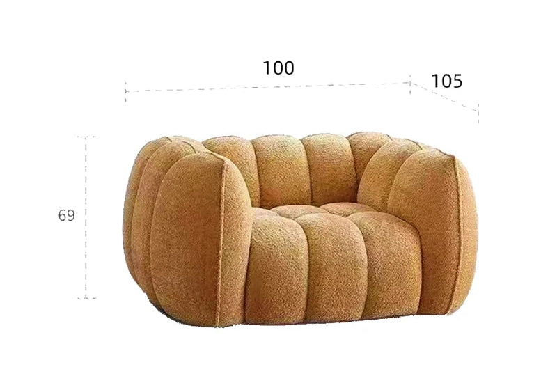 European Upholstered Living Room Sofa