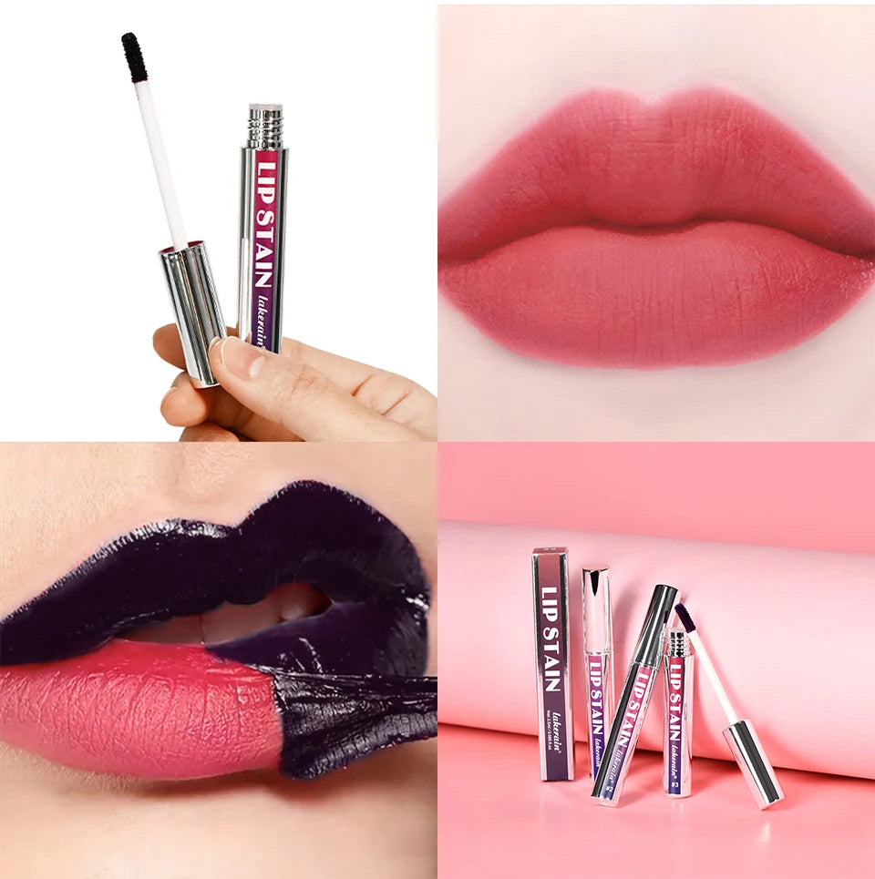 Long Lasting Lip Inks Matte Lip Tint Peel Off Matte Tick for Lips Stick Free Shipping Liquid Lipstick Waterproof Makeup