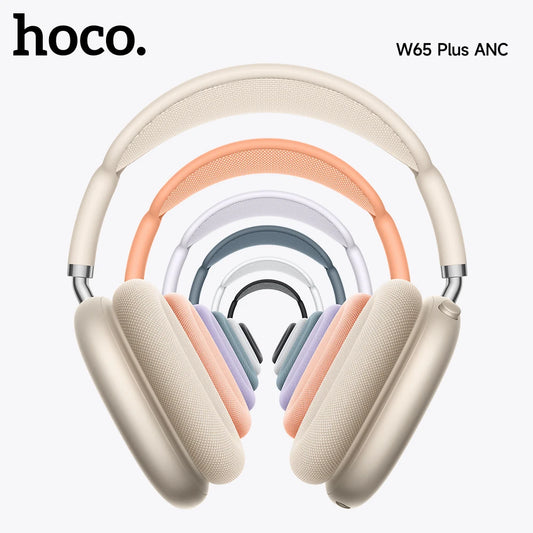 W65 Plus ANC Headphones with Magnetic Earmuffs