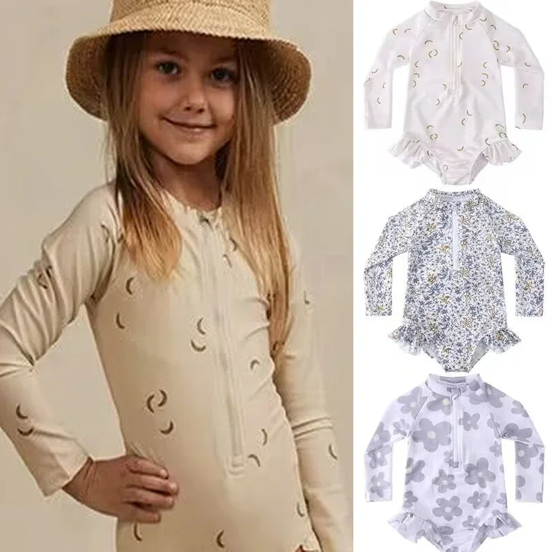 UV Short and Long Sleeve One Piece Swimsuit SPF 50