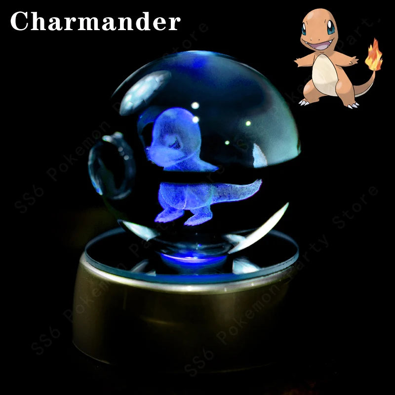 Pokémon Crystal Ball 3D Night Light