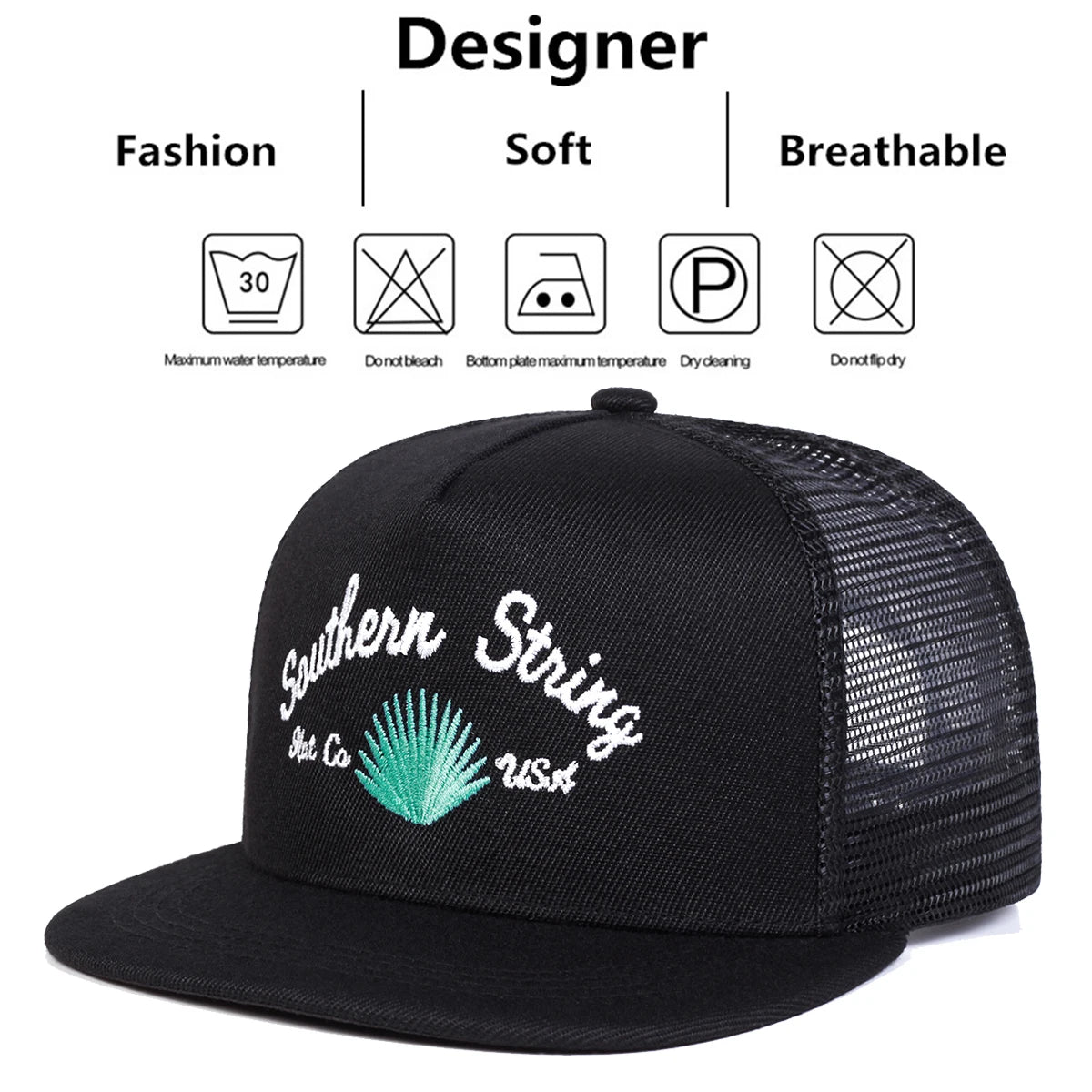 SOUTHERN STRING Embroidery Baseball Cap