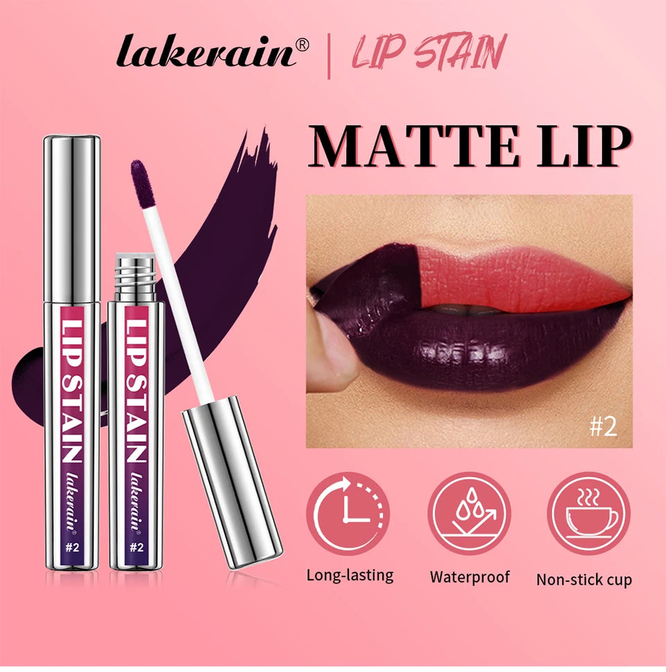 Long Lasting Lip Inks Matte Lip Tint Peel Off Matte Tick for Lips Stick Free Shipping Liquid Lipstick Waterproof Makeup