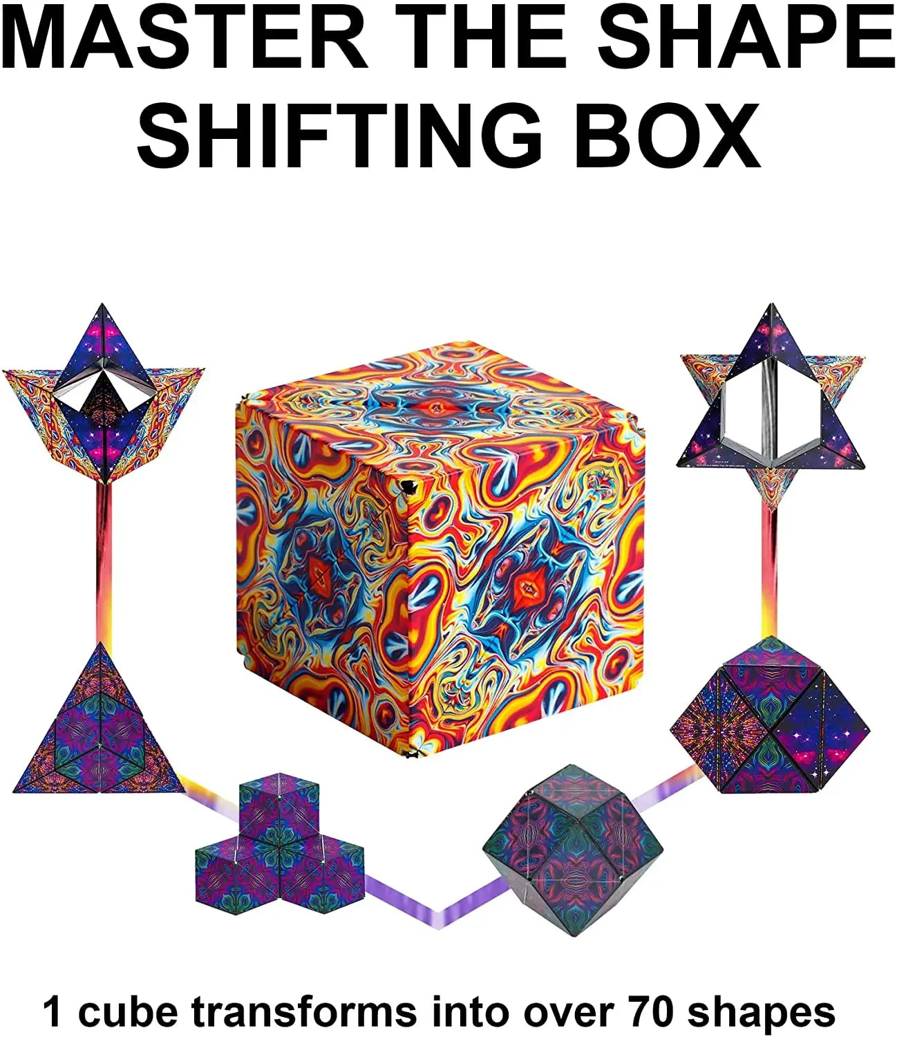 Shashibo Shape Shifting Box - STEM Fidget Toy