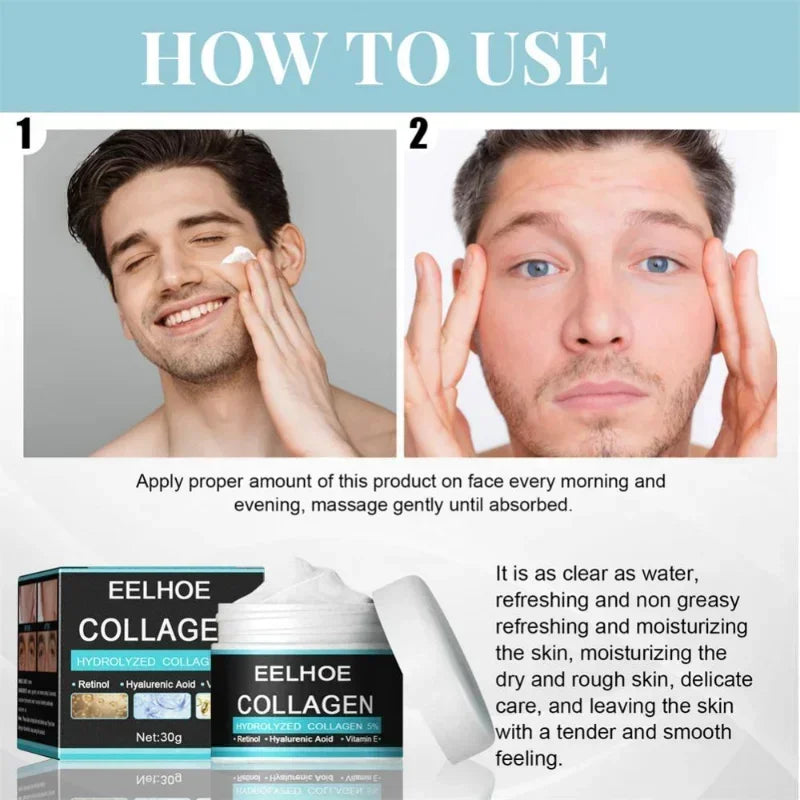 Men's EELHOE Collagen Firming Moisturizing Hyaluronic Acid Cream