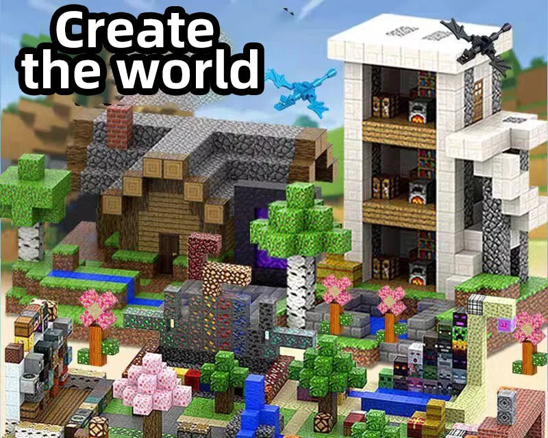 Montessori STEM Educational Sensory Magnetic Building Blocks