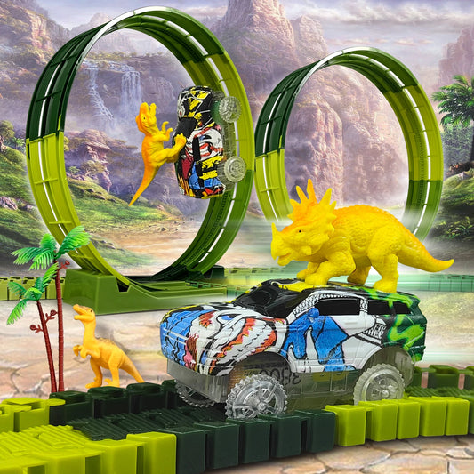 Magic Climbing Electric Dinosaur Racetrack