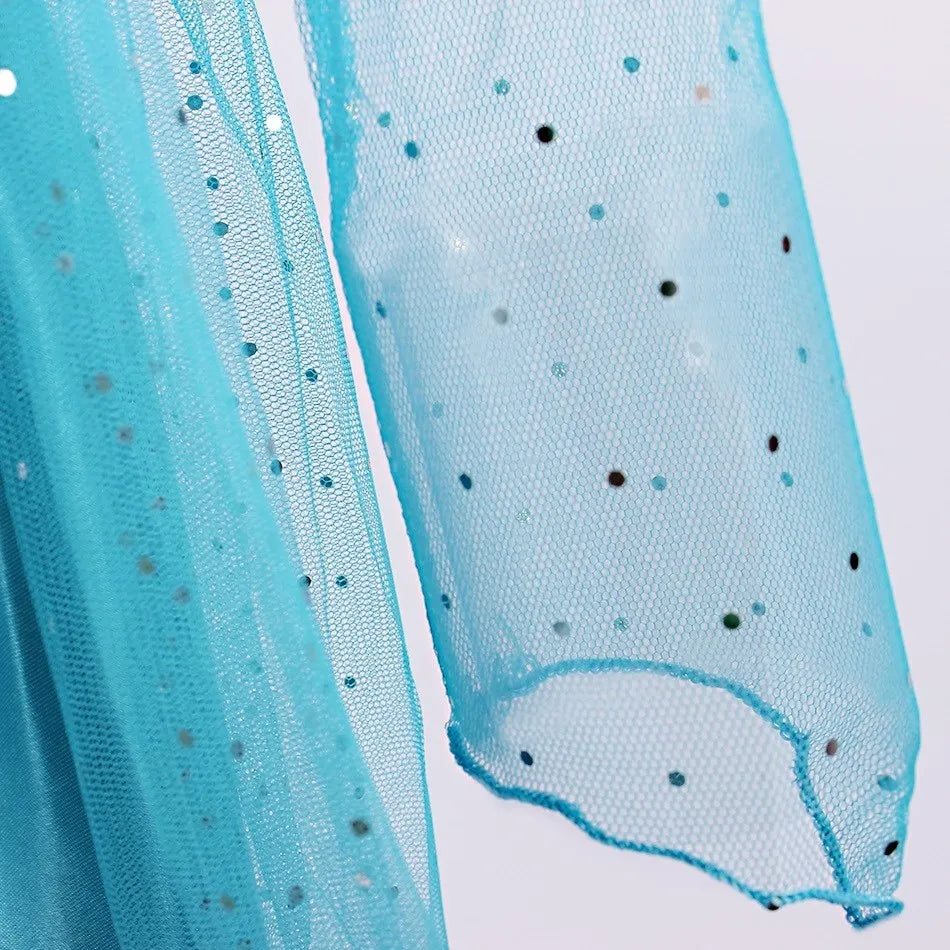 Children’s Carnival Princess Elsa Costume Dress (4+ Years)