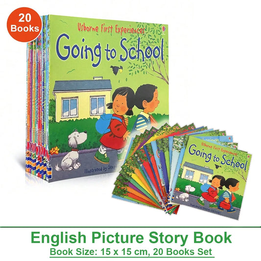 Usborne Farmyard Tales First Experience Preschool Education English Picture Story Books for Kids Bedtime Reading Montessori