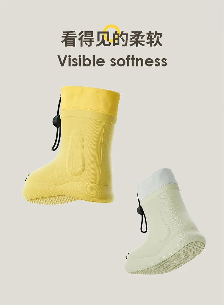 Kids Waterproof Rain Boots