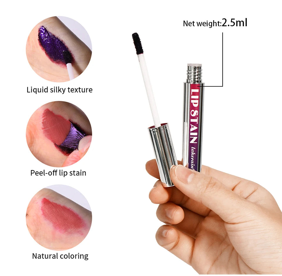 Long Lasting Lip Inks Matte Lip Tint Peel Off Matte Tick for Lips Stick Free Shipping Liquid Lipstick Waterproof Makeup
