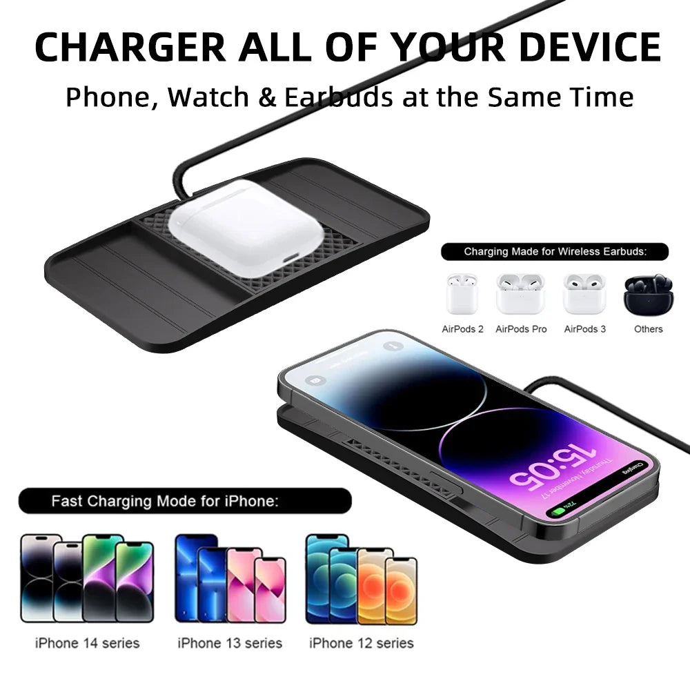 15W Fast Wireless Charging Pad