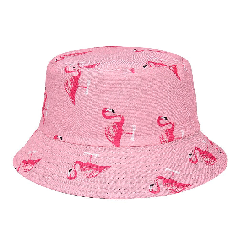 Classic Flamingo Summer Bucket Hats