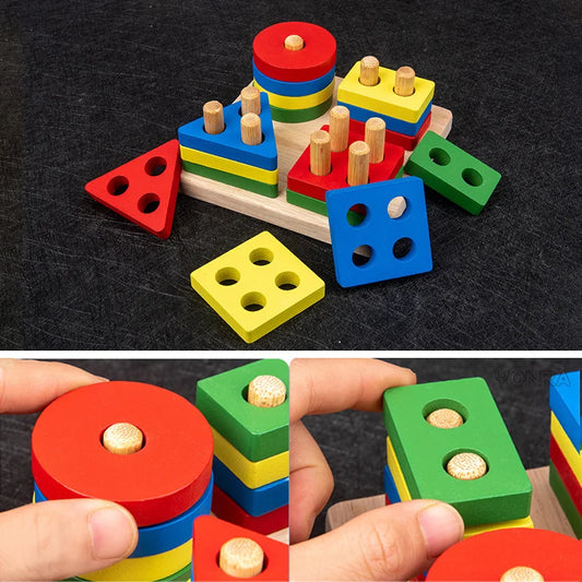 9 in 1 Wooden Montessori Musical Toys