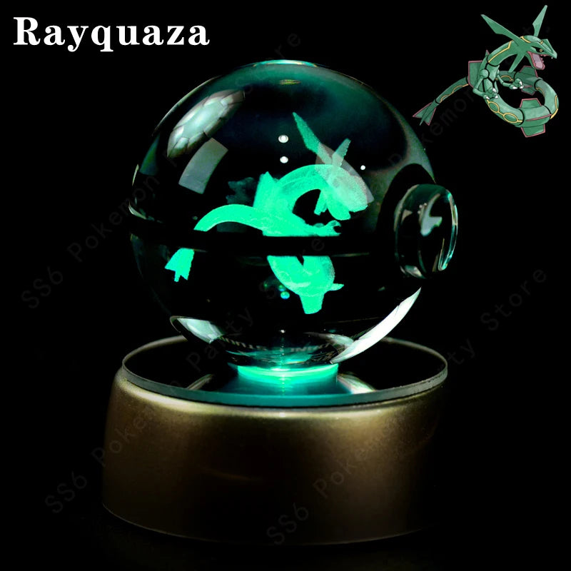 Pokémon Crystal Ball 3D Night Light