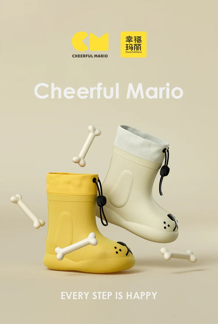 Kids Waterproof Rain Boots