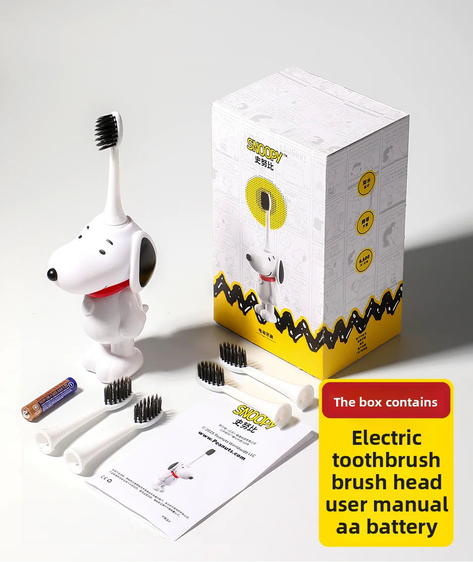 Snoopy Electric Toothbrush – Soft Bristle