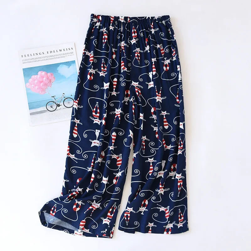 Summer Women's 100% Viscose Pajama Pants