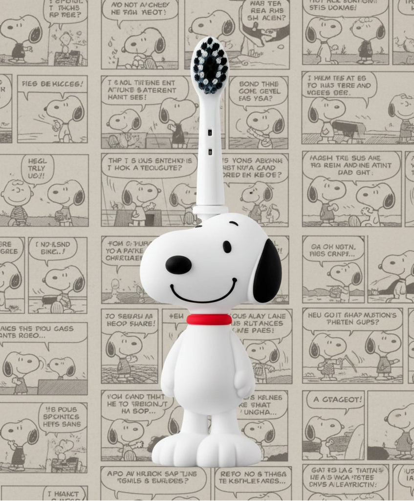 Snoopy Electric Toothbrush – Soft Bristle