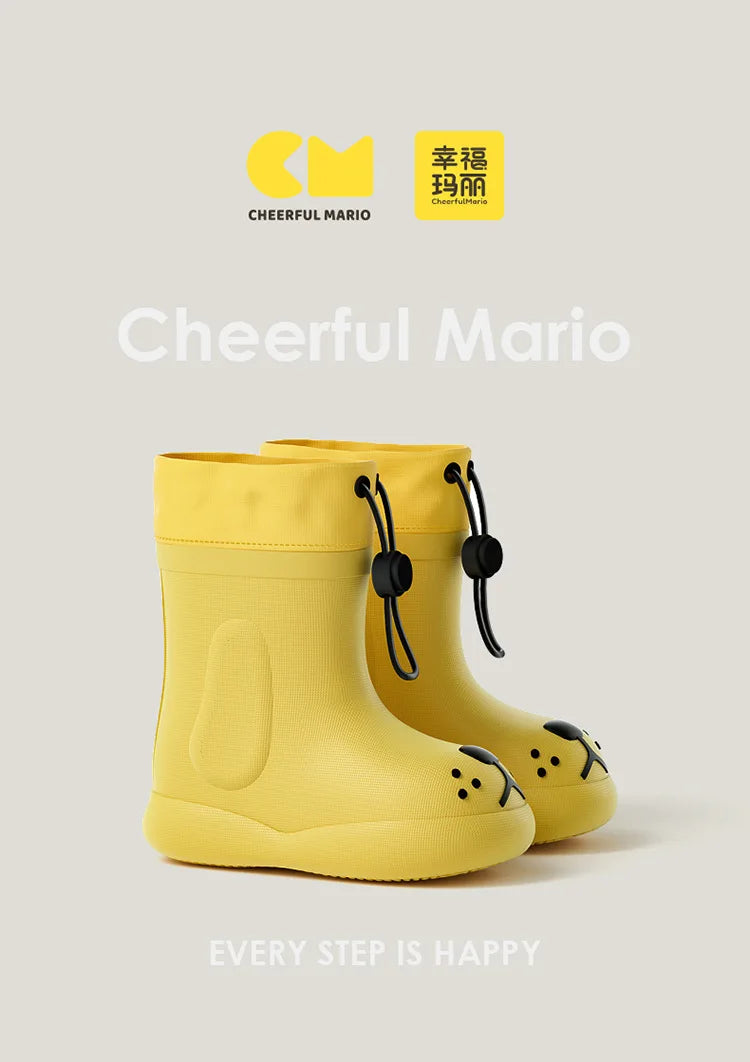 Kids Waterproof Rain Boots