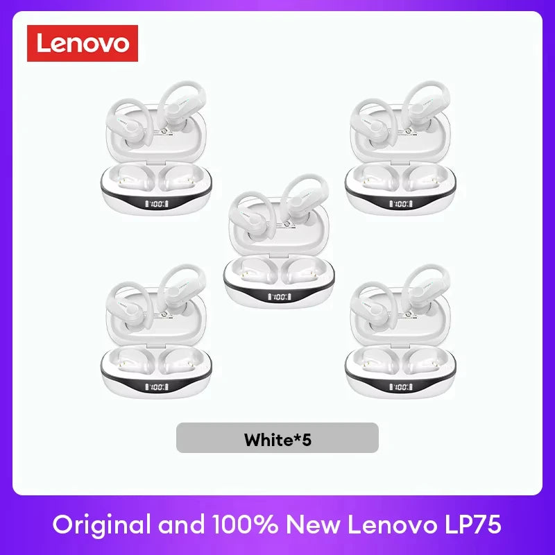 Lenovo Bluetooth V5.3 Wireless Headphones
