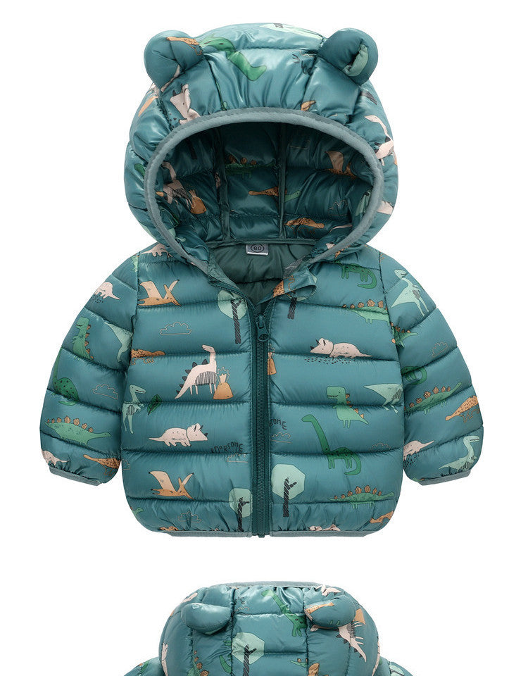 Kids Autumn Winter Jacket for Baby Warm Coat Children Cotton Outerwear Student Outdoor Baby Clothing kids winter jacket