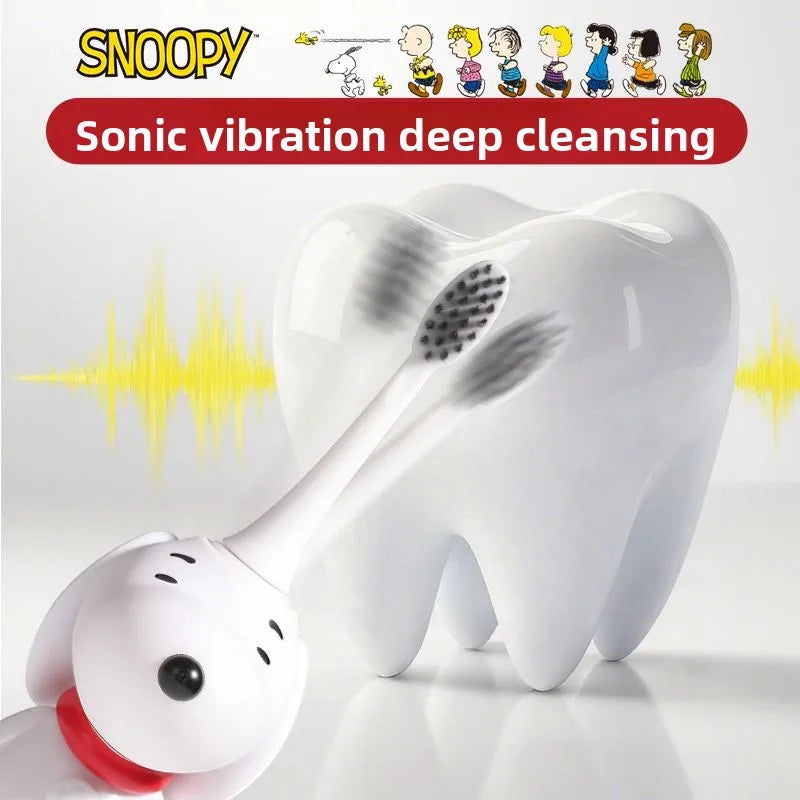 Snoopy Electric Toothbrush – Soft Bristle