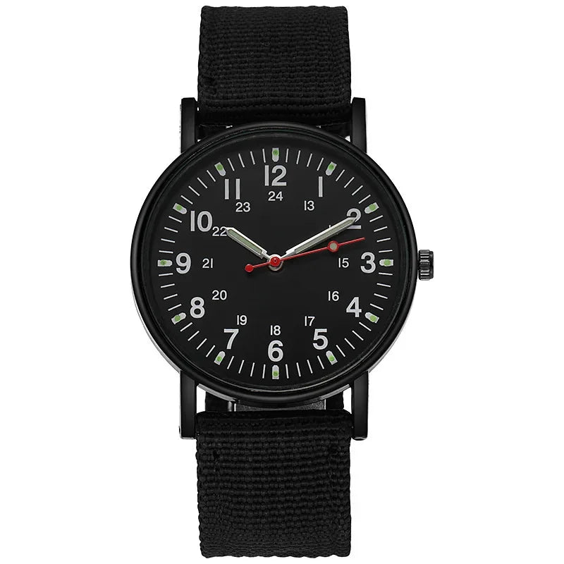 Luminous Men Sport Military Watch Shock Resistant Wristwatches Simple Nylon Band Male Army Wrist Watch Quartz Relogio Masculino