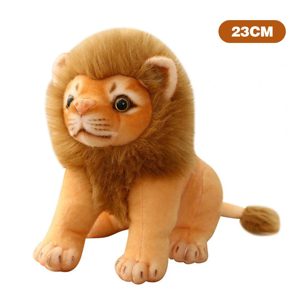 Large Lion, Tiger and Deer Animal Plush