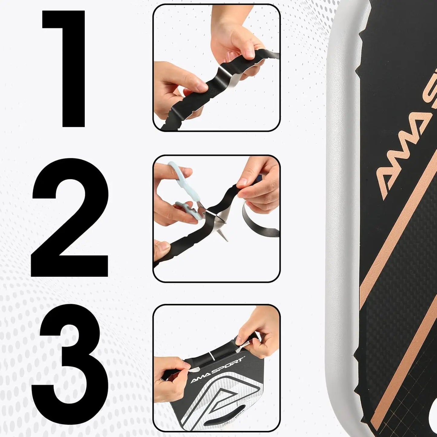 Racket Edge Protection Tape - 2 Units Pack