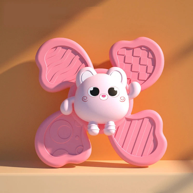 Montessori Sensory Funny Suction Cup Spinner Table Game