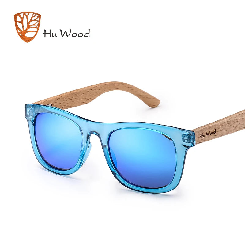 HU WOOD Children's Wooden Sunglasses