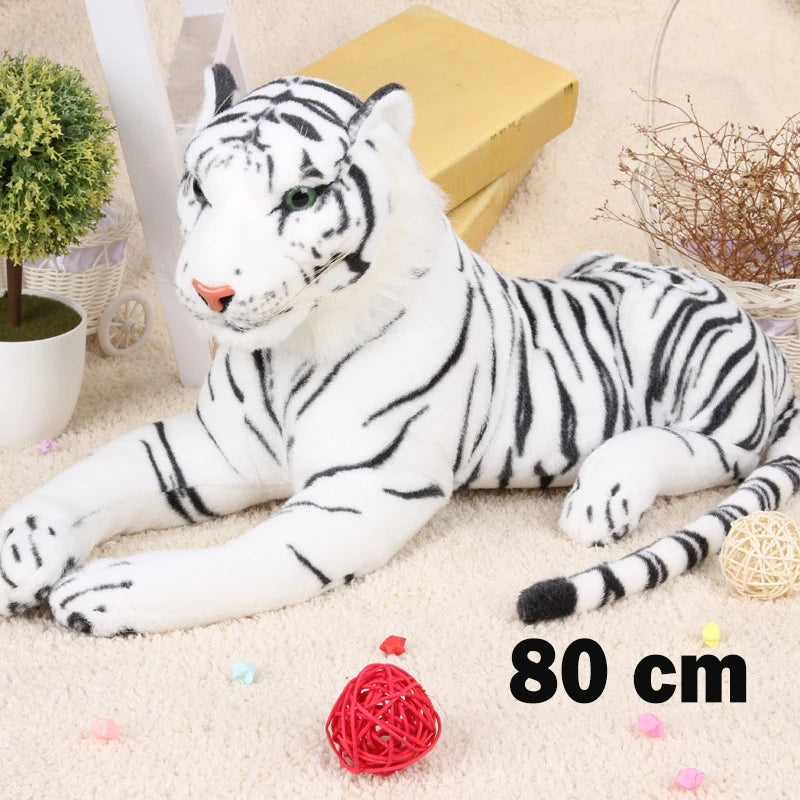 Large Lion, Tiger and Deer Animal Plush