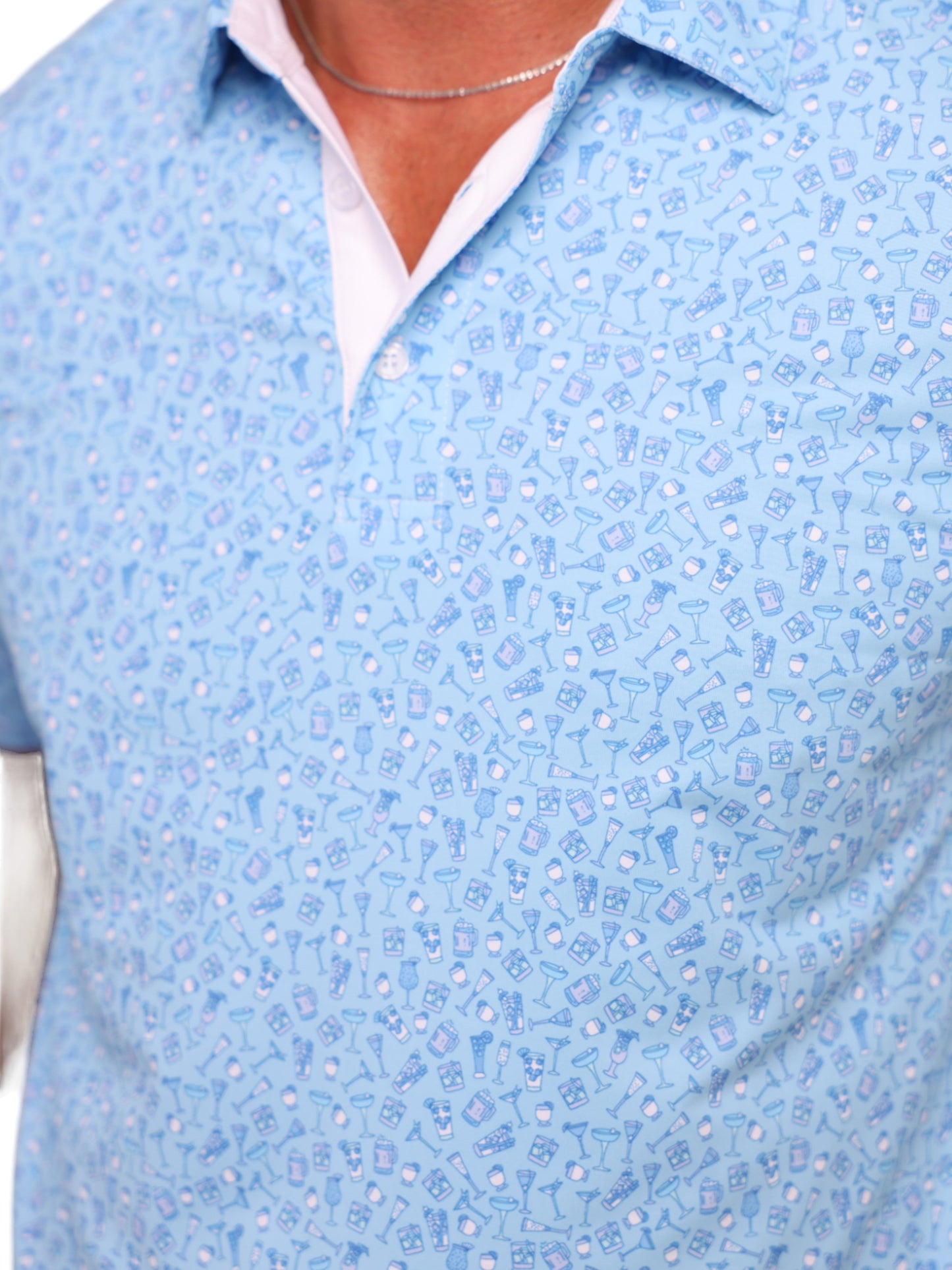 UPF 50 Spirits Print Polo