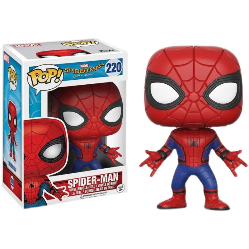 Funko Pop Avengers Iron Man Spider-Man Figures