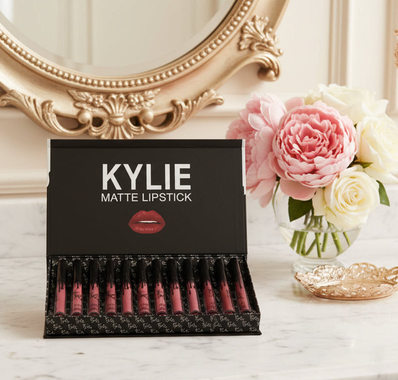 KYLIE Matte 12 Bows Lip Gloss Set
