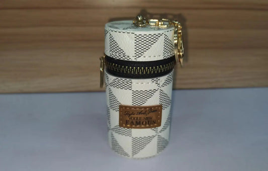 Old Flower Genuine Leather Business Wallet