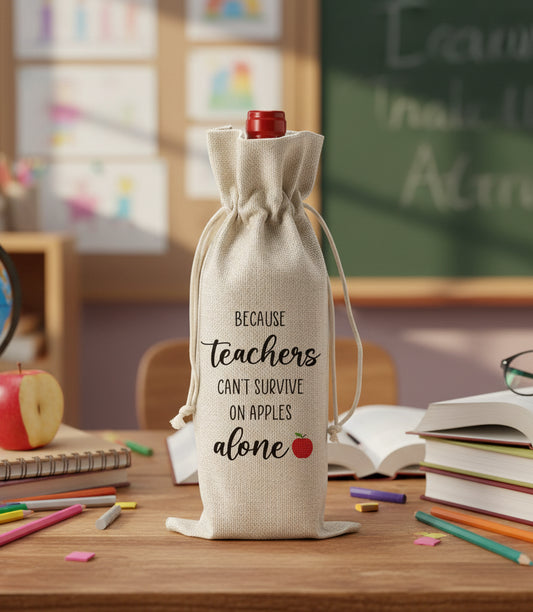 Teacher Wine Bag